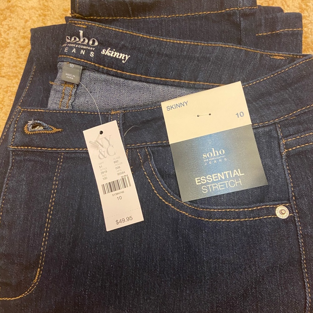 Soho Skinny Jeans Size 10 - Picture 2 of 2